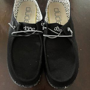 Hey Dude Womens Size 11, Black
